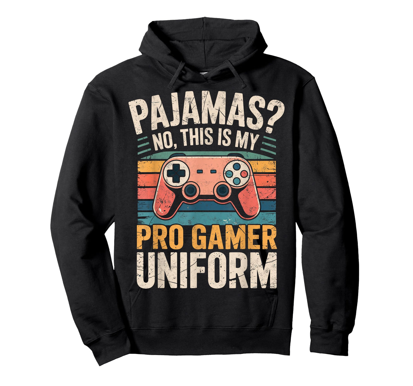 Pajamas? No, This is My Pro Gamer Uniform Video Games Gaming T-Shirt