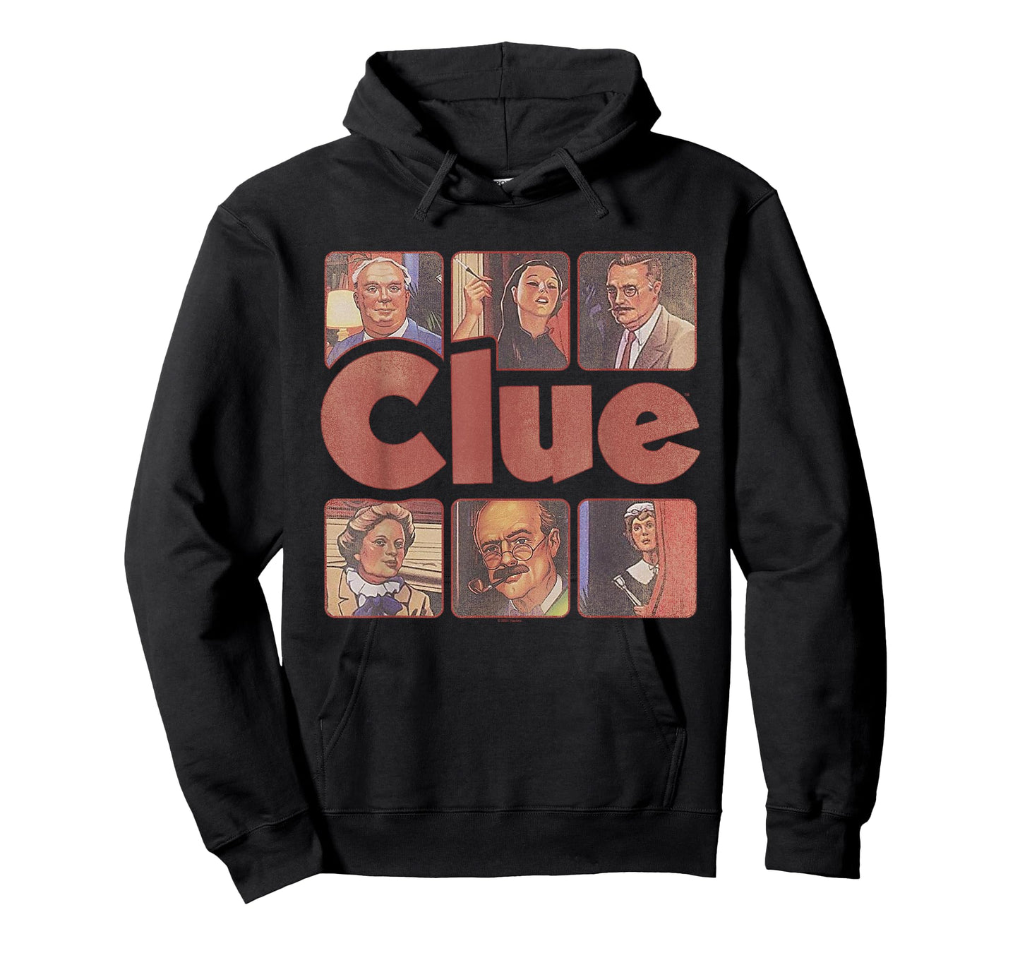 Clue Characters from 1986 T-Shirt