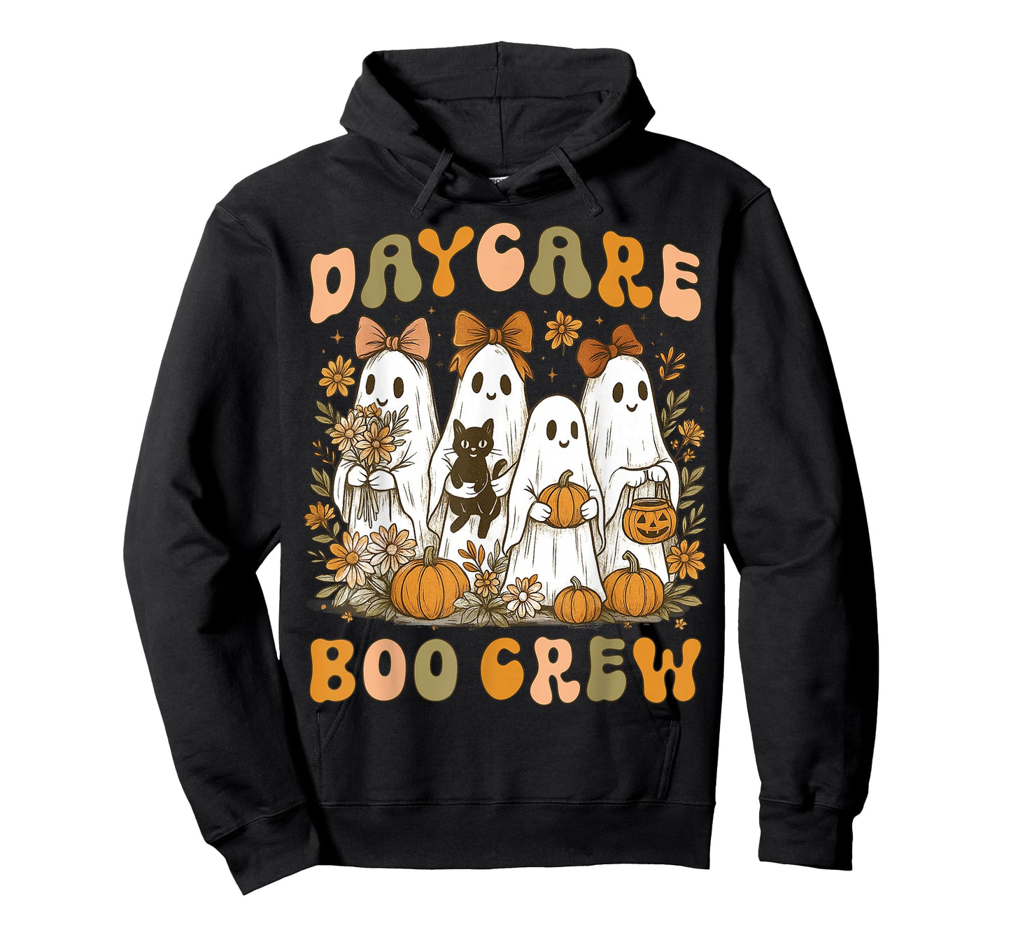 Boo Crew Daycare Teacher Matching Halloween Costume Ghost T-Shirt