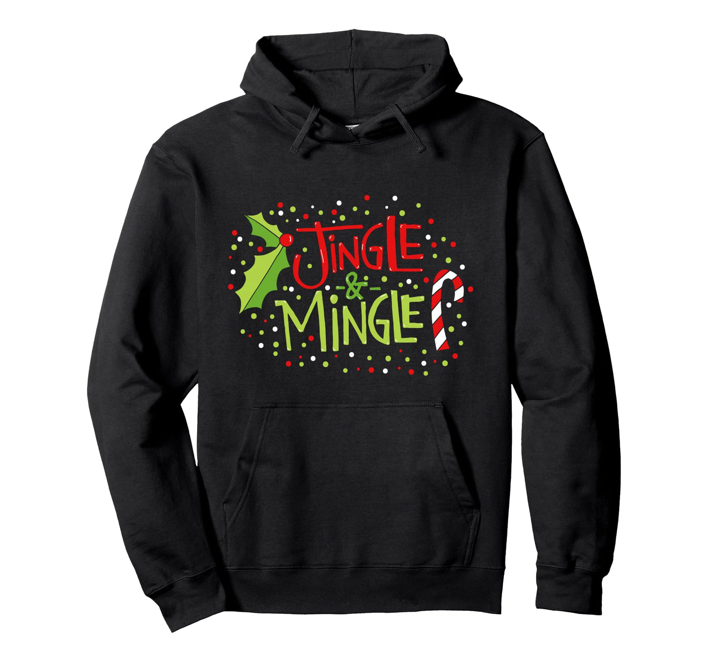 Jingle & Mingle Christmas Party Get Together Long Sleeve T-Shirt