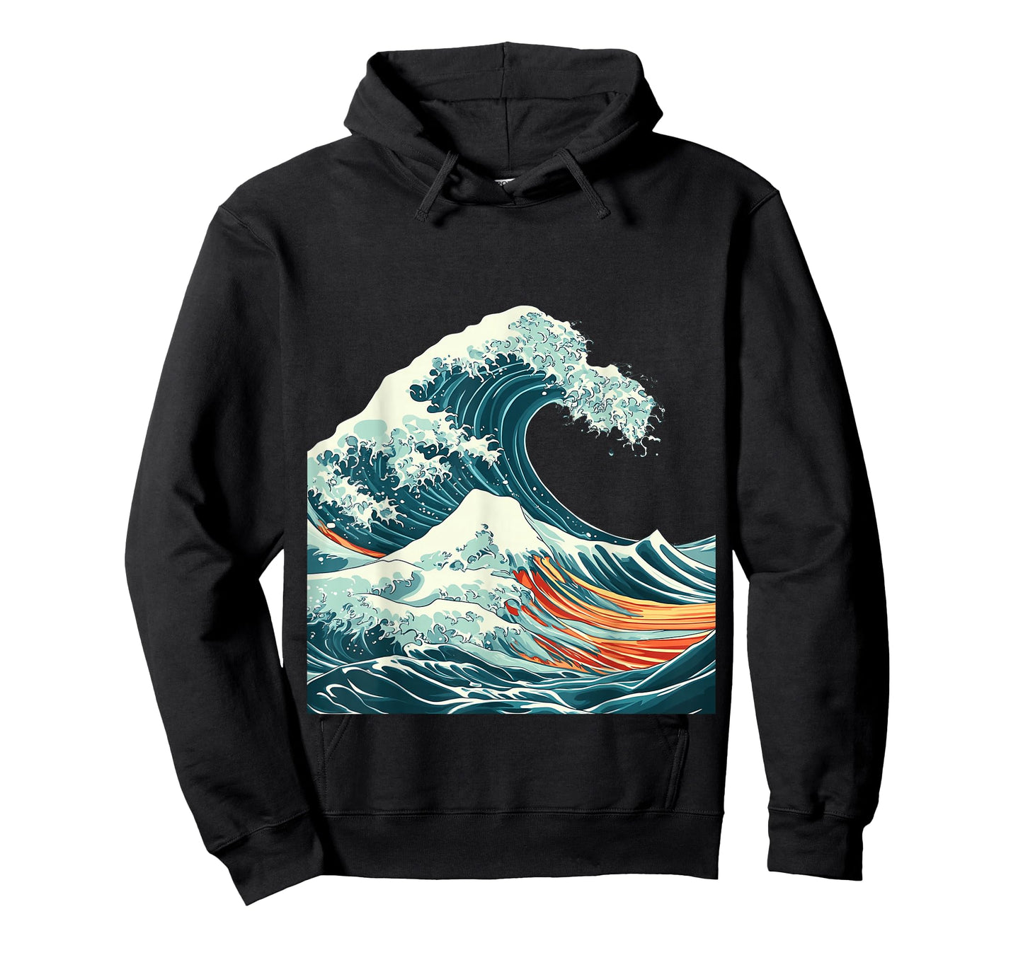 Traditional Japanese Wave Art Print T-Shirt