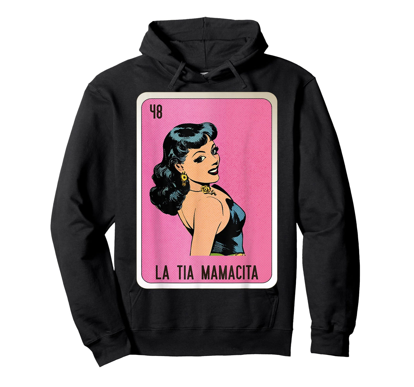 La Tia Mamacita Mexican Slang Chicano Bingo Cards T-Shirt