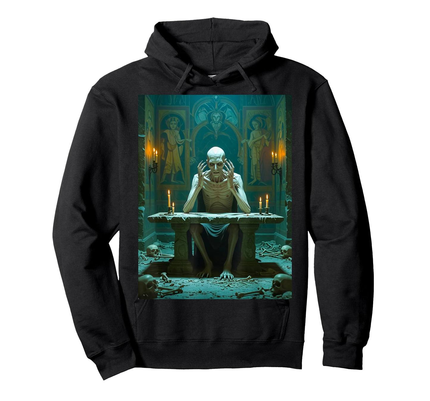 Pale Man, Pan’s Labyrinth Novel, Gothic Horror Monster T-Shirt