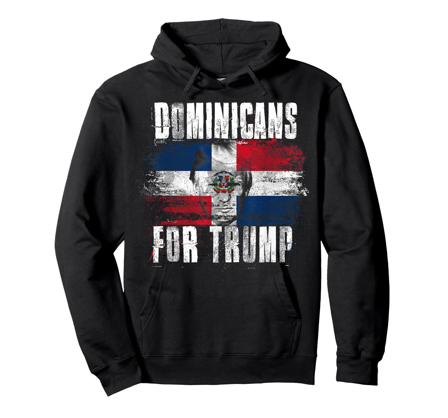 Dominicans For Trump American Dominican Republic Patriotic T-Shirt