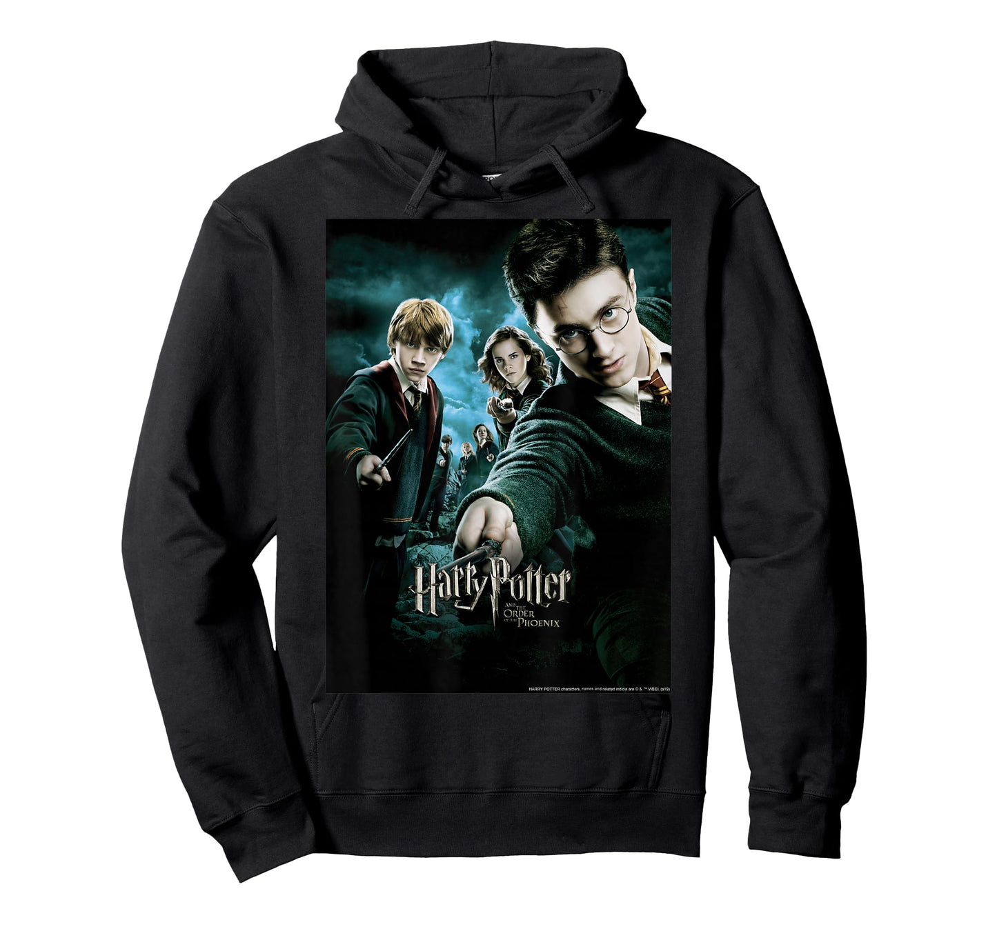 Harry Potter Order Of The Phoenix Wands Drawn Poster T-Shirt