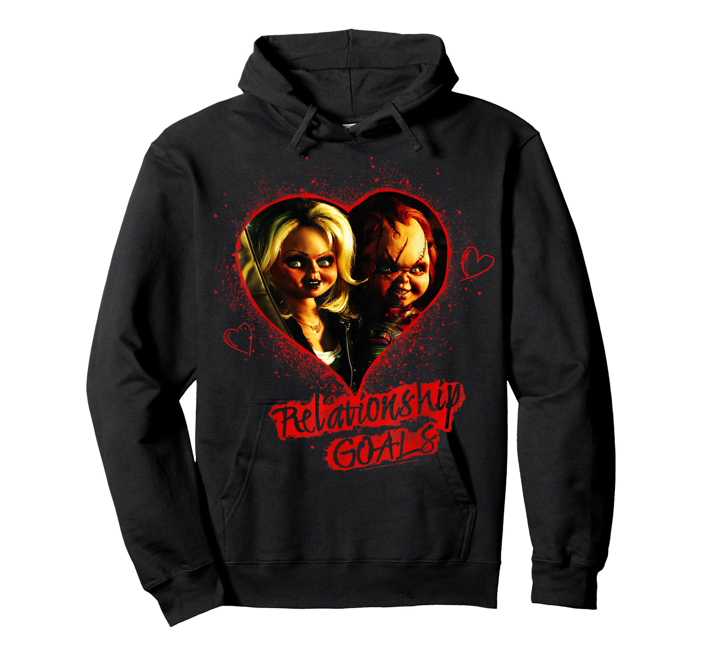 Child's Play Chucky And Tiffany Relationship Goals Short Sleeve T-Shirt
