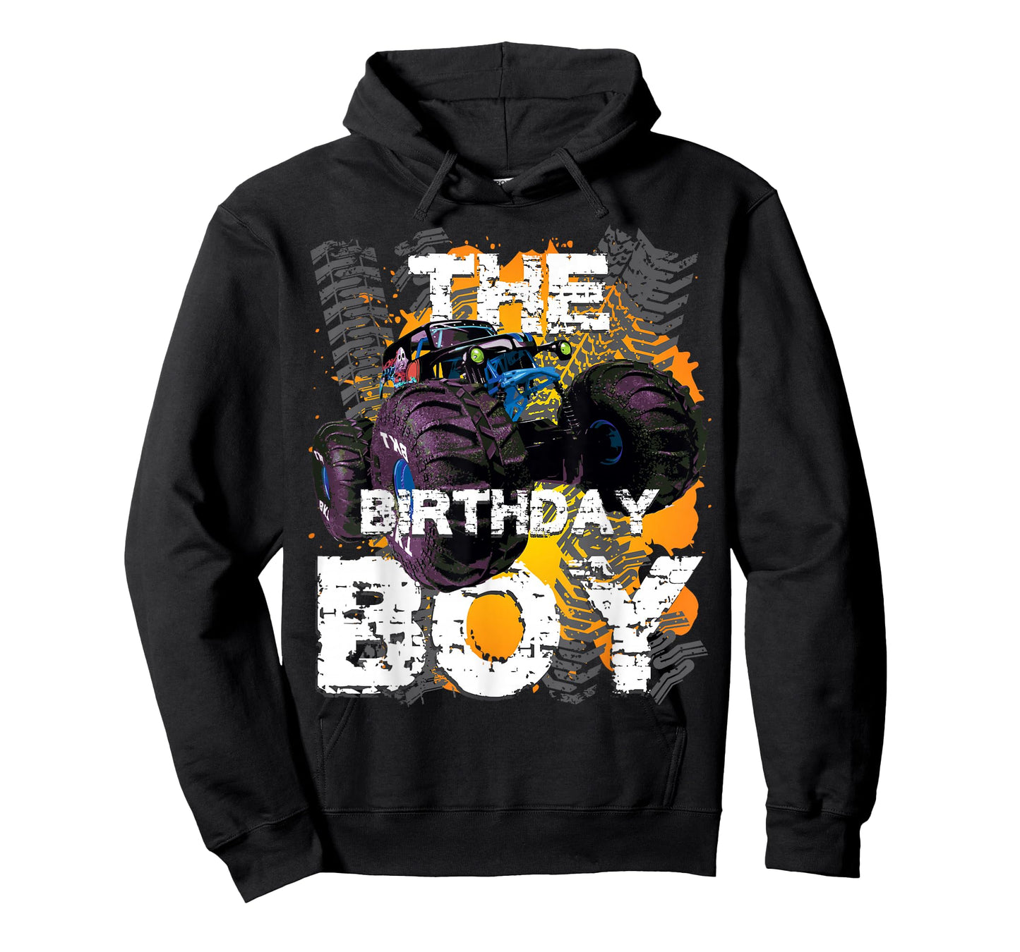 The Birthday Boy Monster Truck Matching Family Party T-Shirt