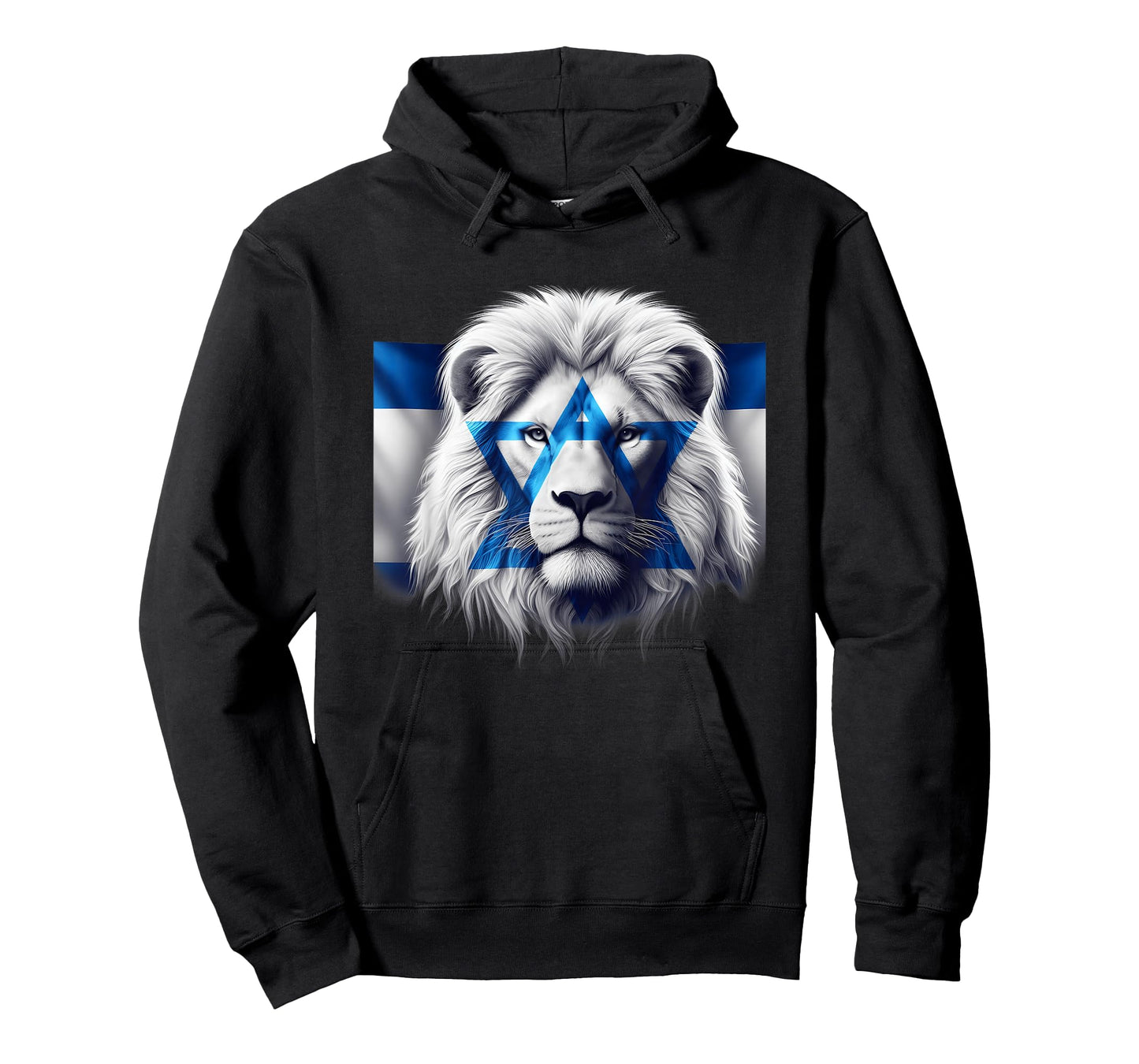 Lion of Judah Jewish Pride Israel Flag Strength Unity T-Shirt