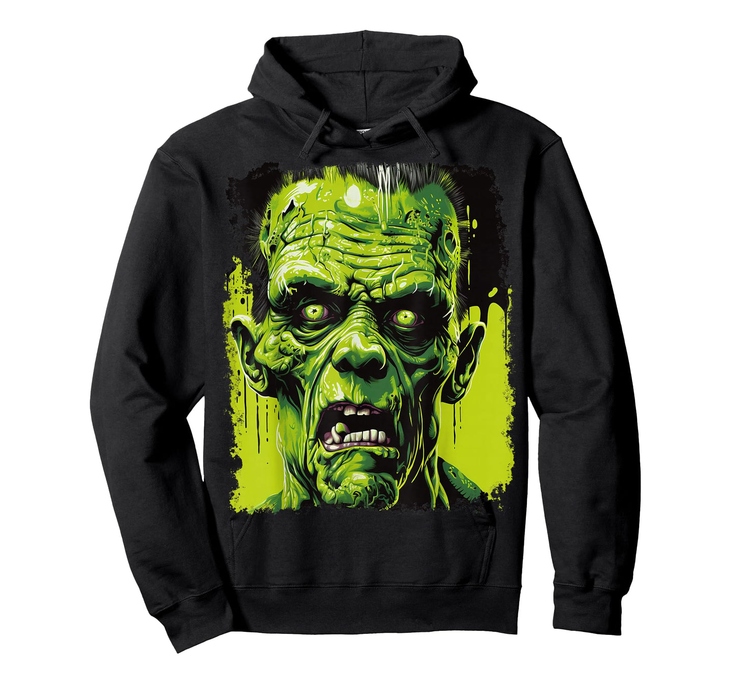 Green Zombie Halloween T-Shirt