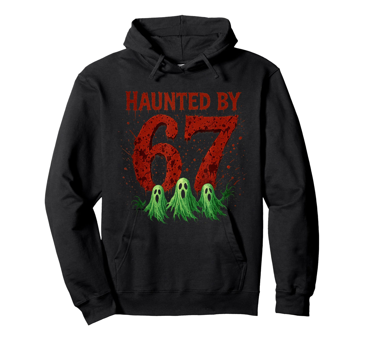 Haunted by 67 Six Seven 6 7 Meme Gen Alpha Halloween Shirt T-Shirt
