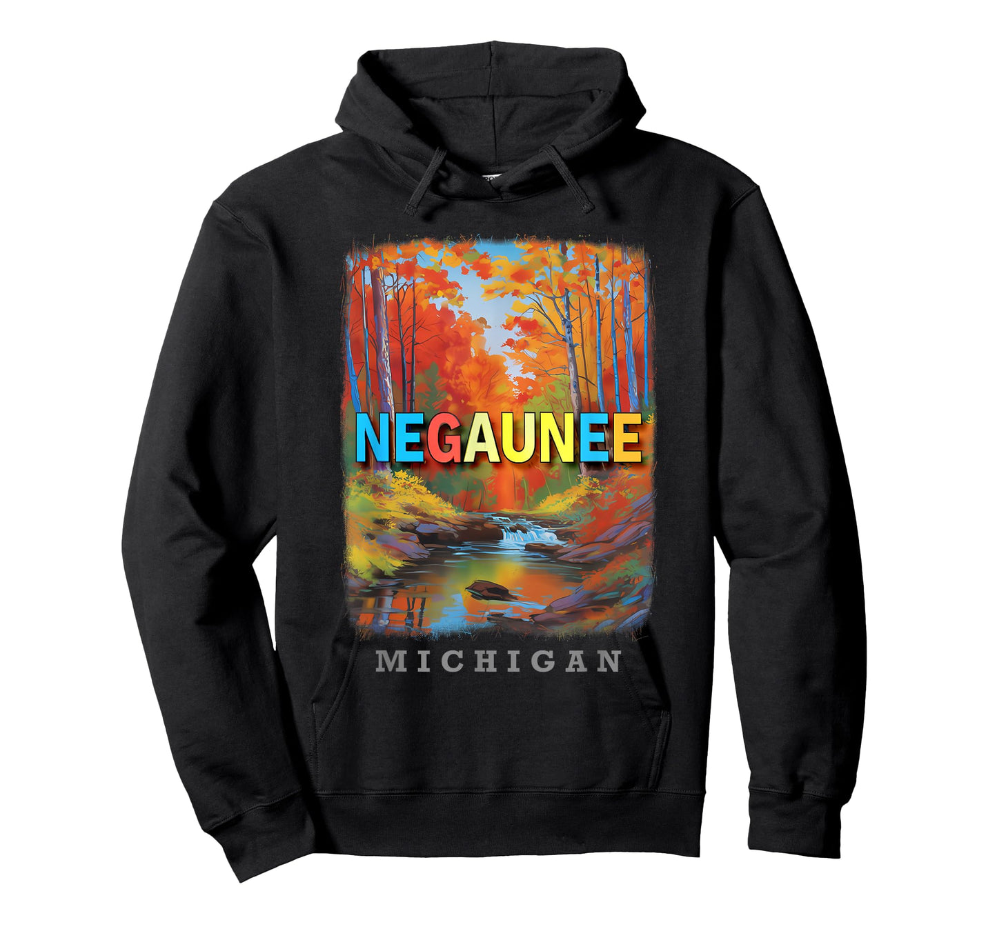 Negaunee Michigan MI Natural Beauty and Recreation SD689 T-Shirt