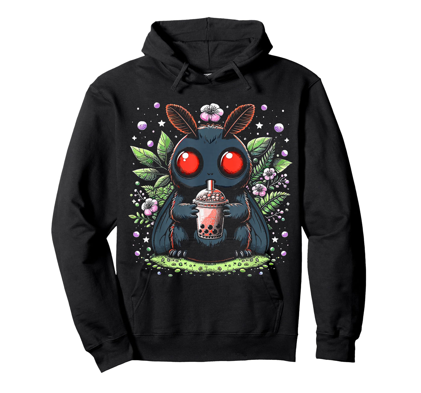 Mothman Boba Tea Kawaii Bubble Tea T-Shirt