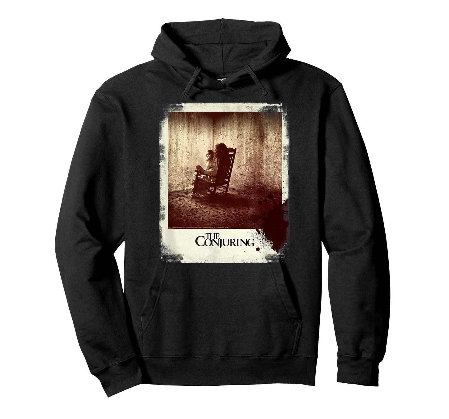 The Conjuring Grunge Annabelle Polaroid Horror Poster T-Shirt