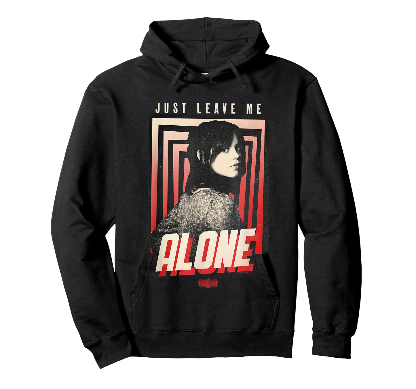 Beetlejuice Beetlejuice Just Leave Me Alone Astrid Faded T-Shirt