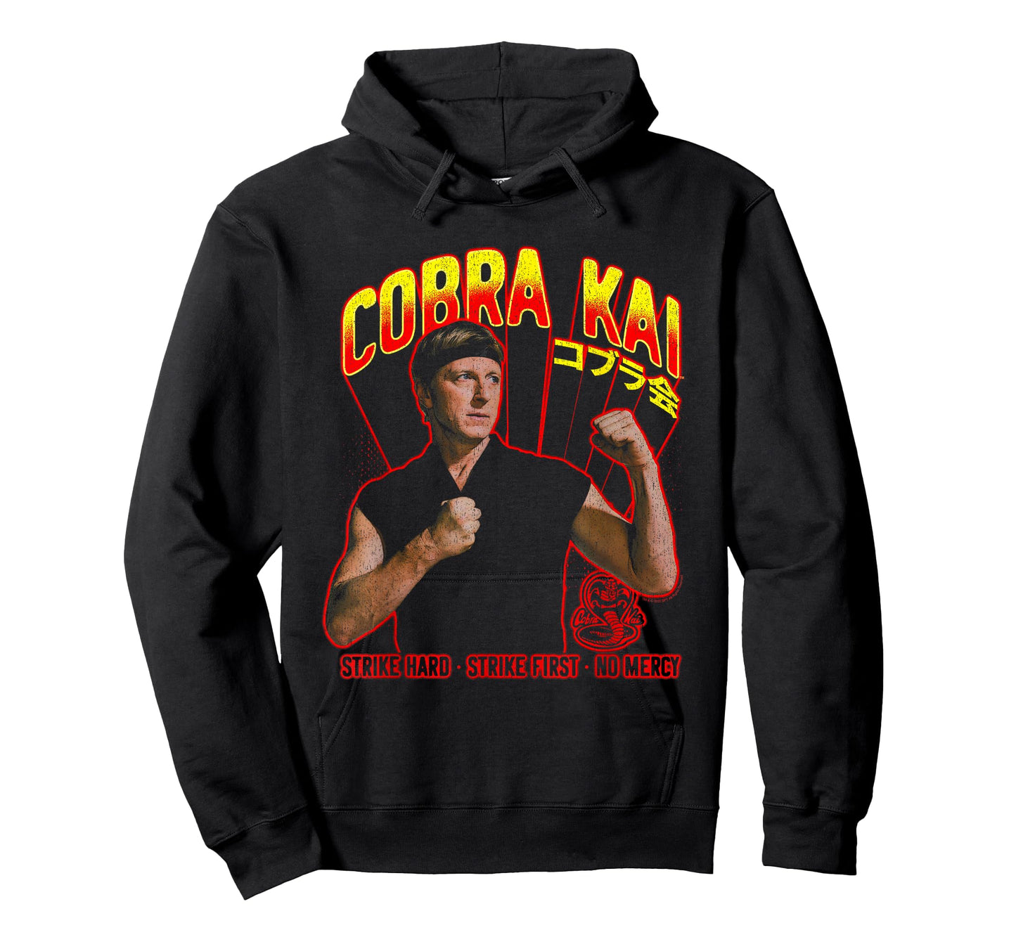 Cobra Kai Johnny with Gradient Logo T-Shirt