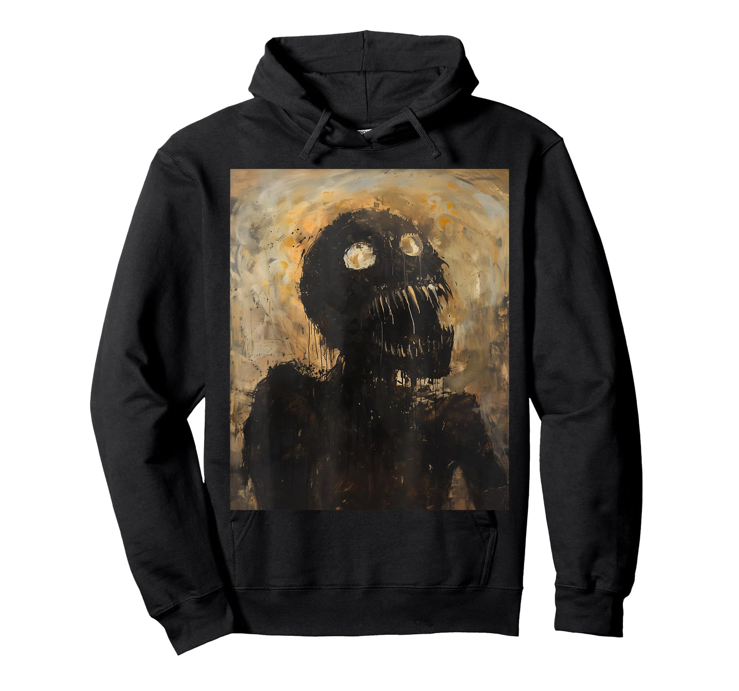 Horror Monster Art Evil Demon Skeleton Goth Zombie Creature T-Shirt