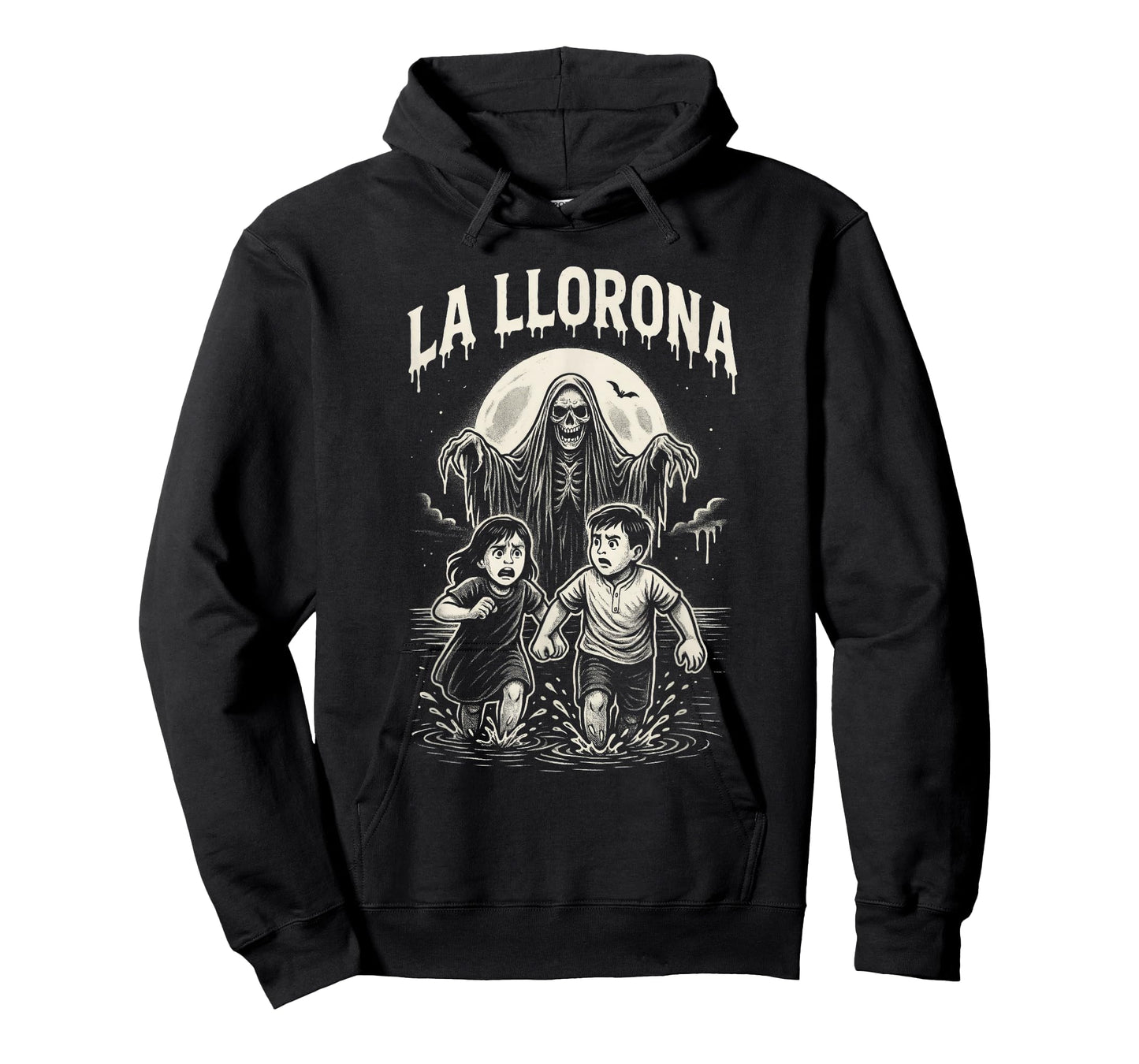 Spooky La Llorona Folklore Horror Cartoon T-Shirt