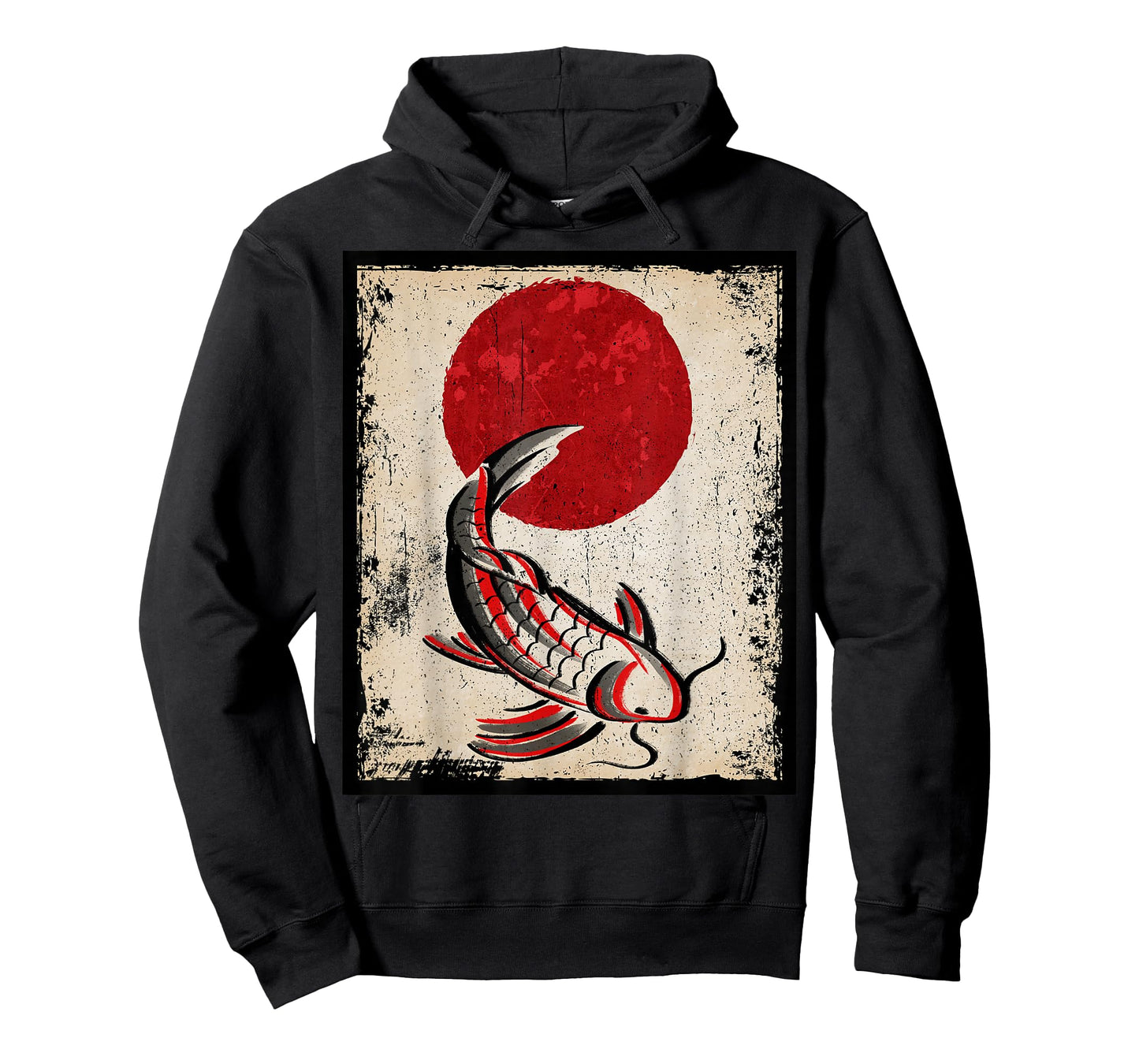 Japan koi carp fish Japanese Art Retro T-Shirt
