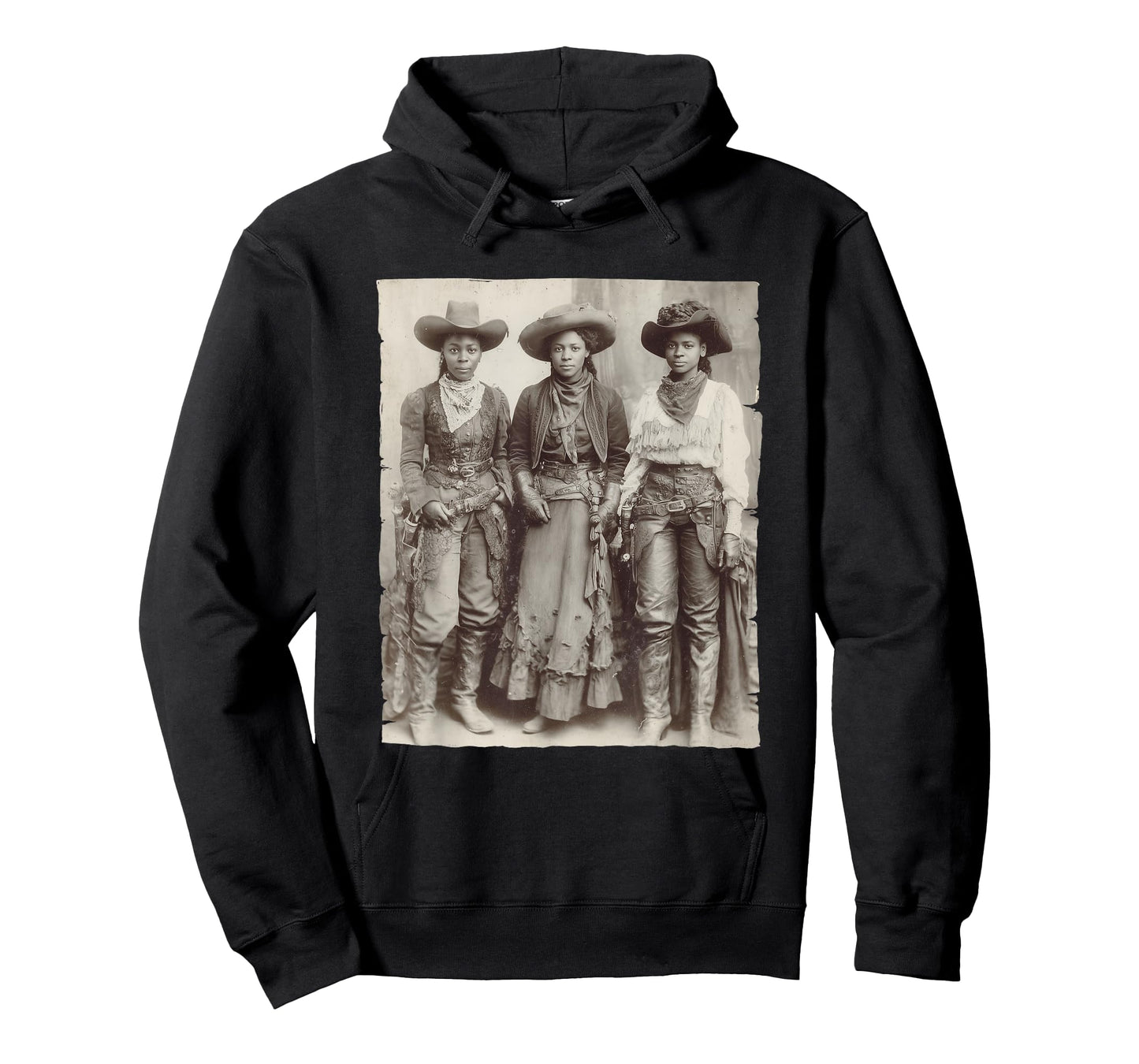 Black Cowgirl Western Rodeo Melanin Black History Texas T-Shirt