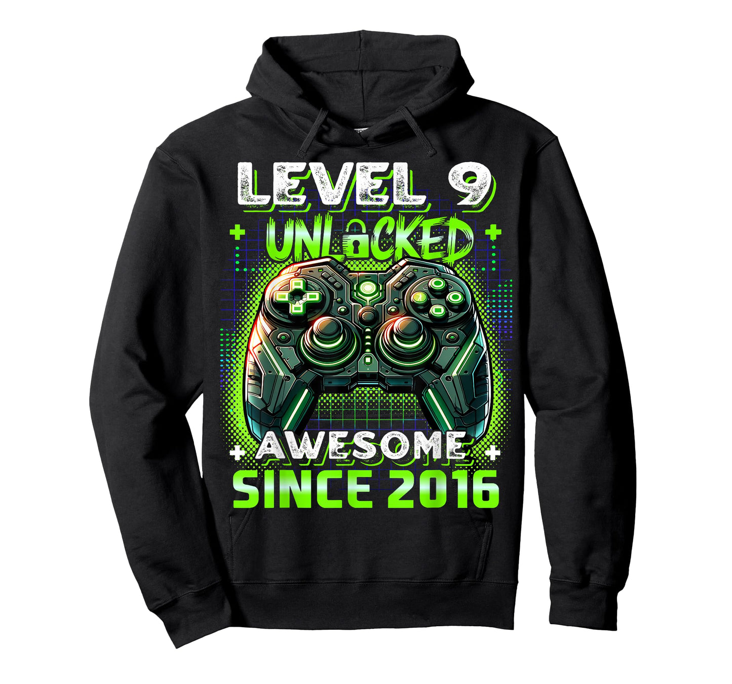 9th Birthday Boy Level 9 Gamer 9 Year Video Game Party T-Shirt