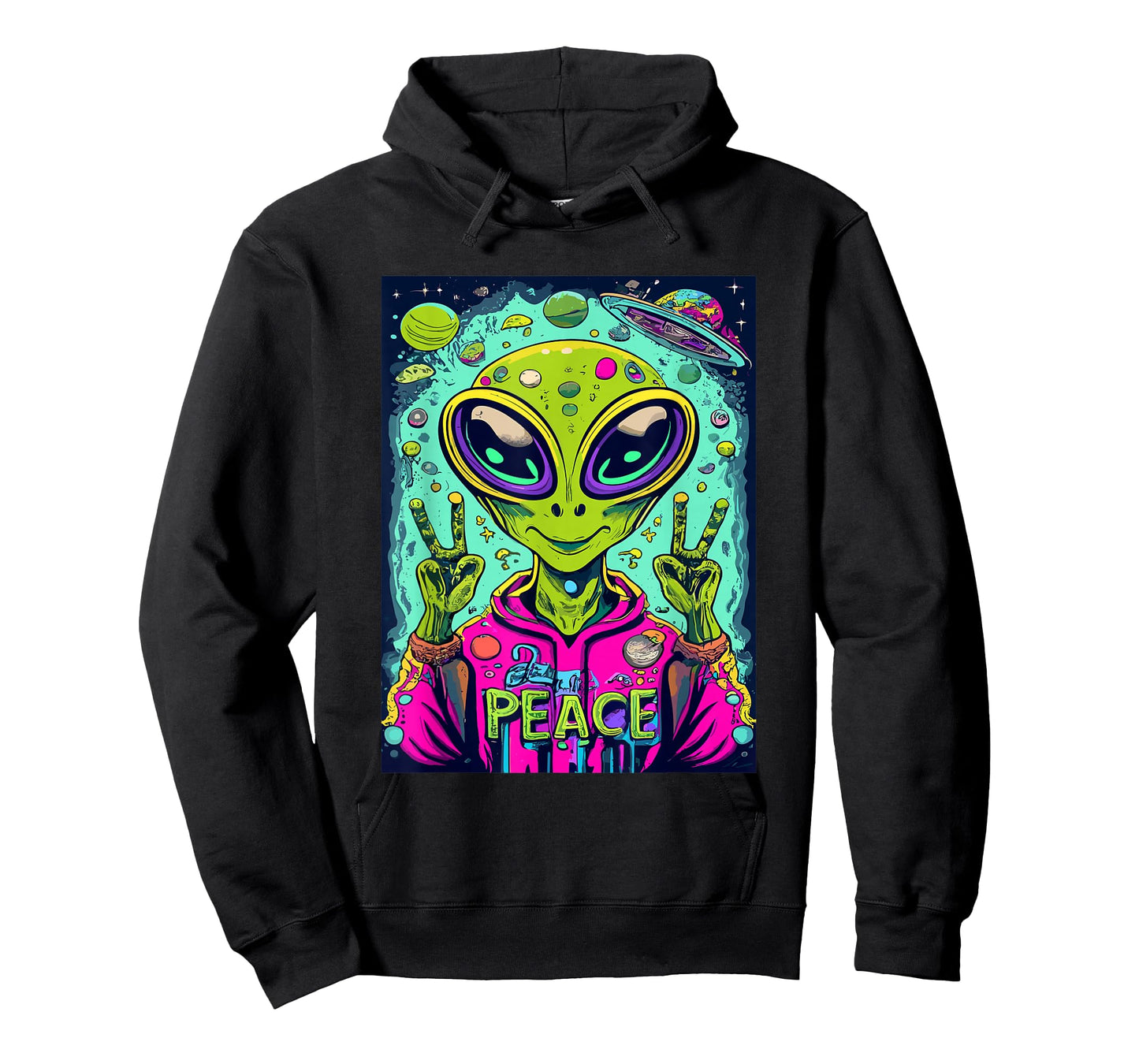 Retro Alien Lover UFO Abduction Team Alien T-Shirt