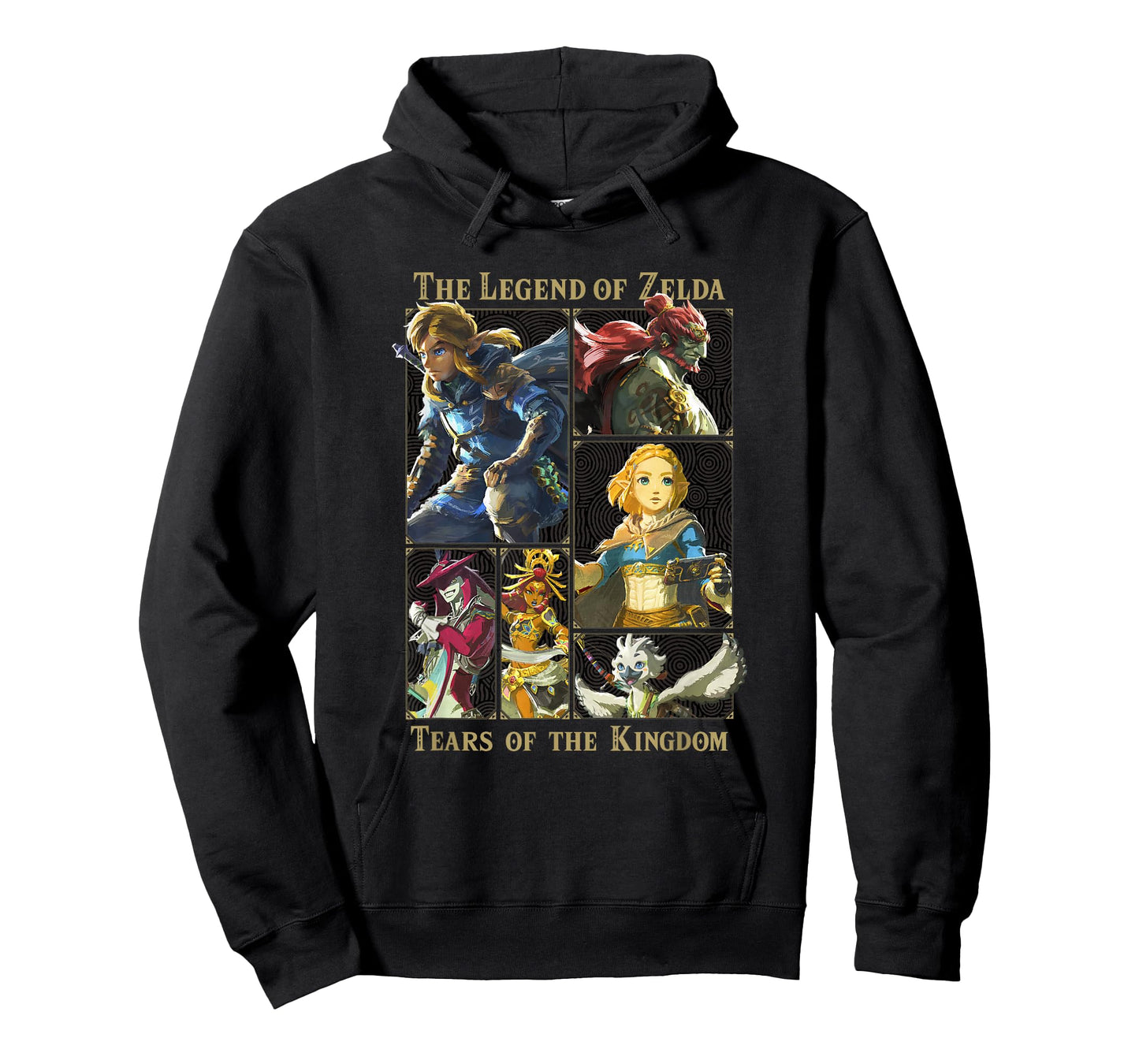 The Legend of Zelda: Tears of the Kingdom Character Box Up T-Shirt