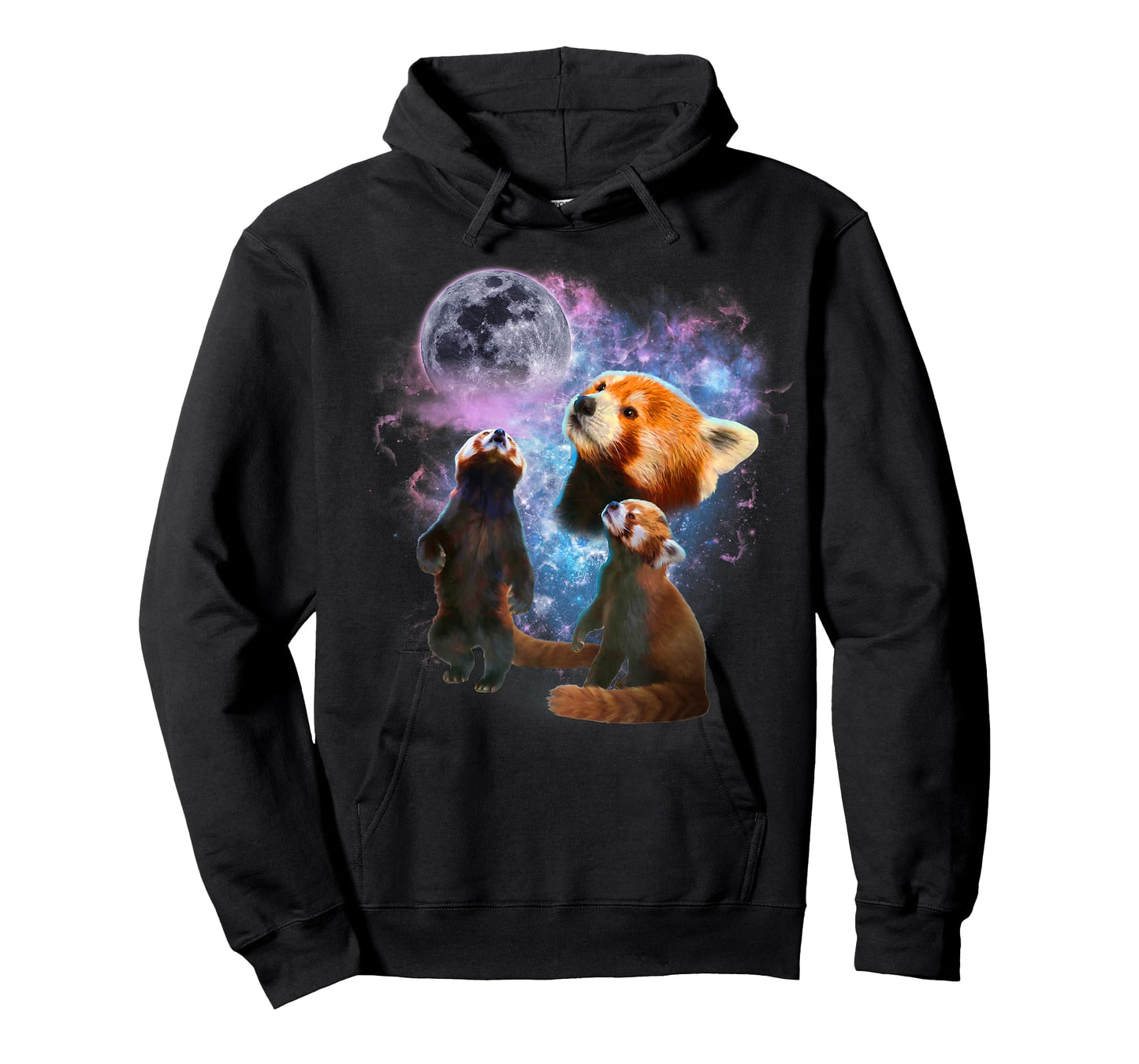 Howling at the Moon Red Panda Shirt - Red Panda T-Shirt