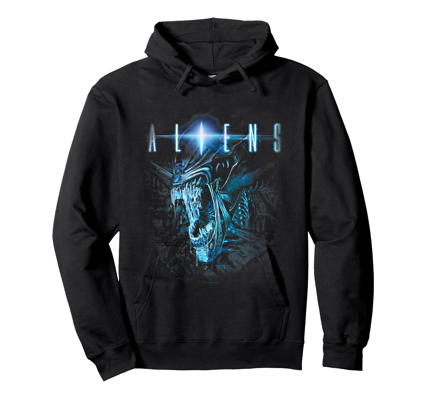 Aliens Iconic Epic Queen Xenomorph Angry Big Chest Portrait T-Shirt