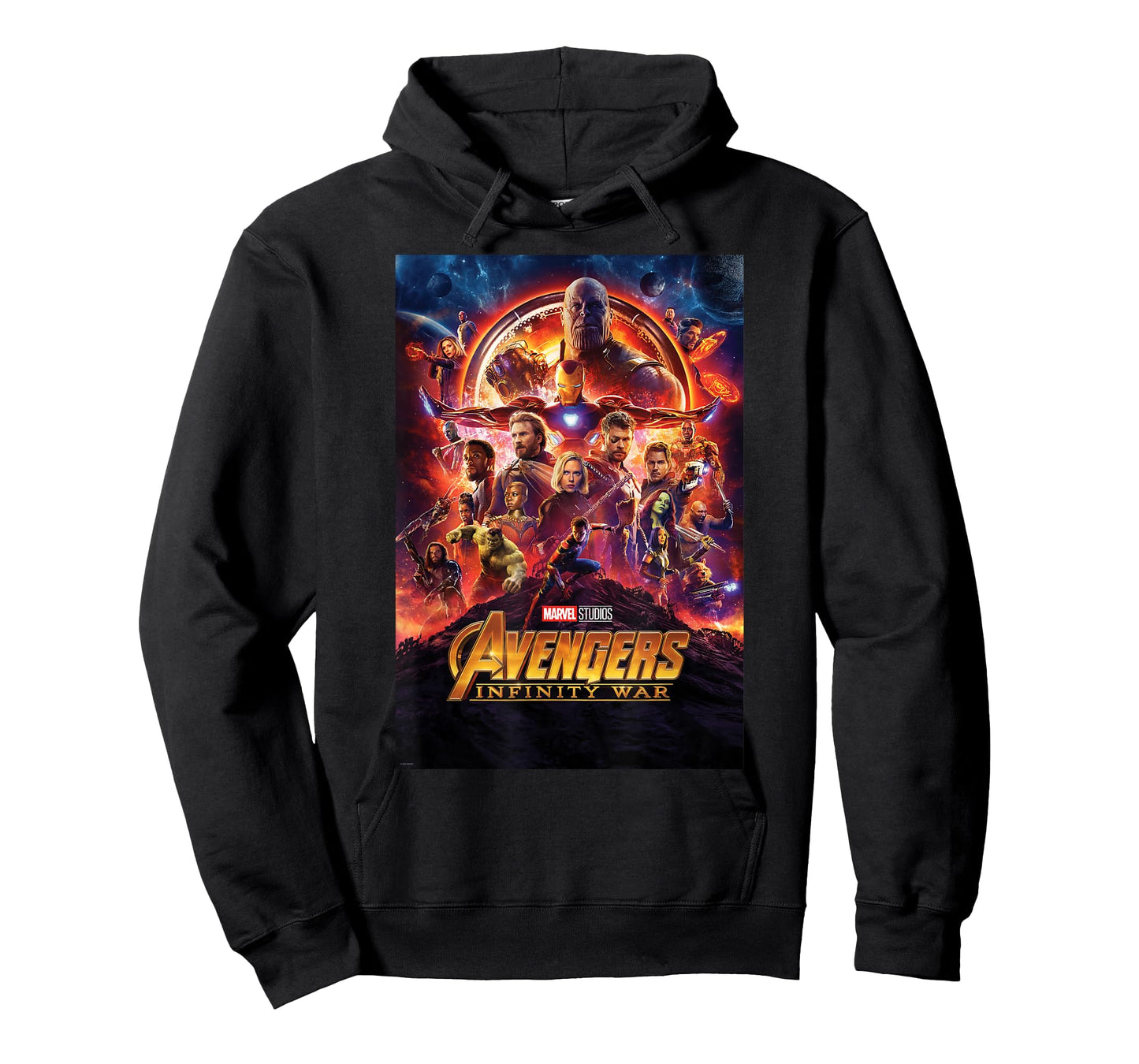 Marvel Avengers Infinity War Poster Graphic T-Shirt T-Shirt