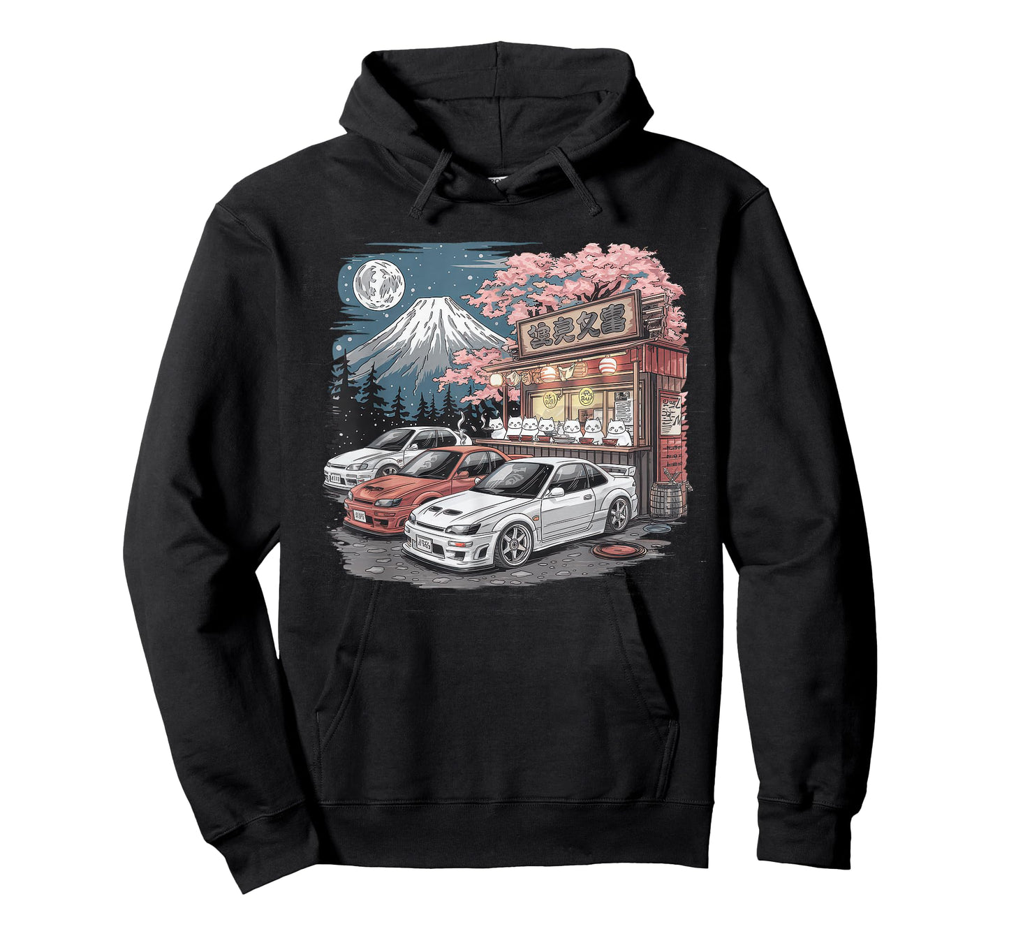 Japanese Car Tshirt Men JDM Japan Street Racing Streetwear T-Shirt