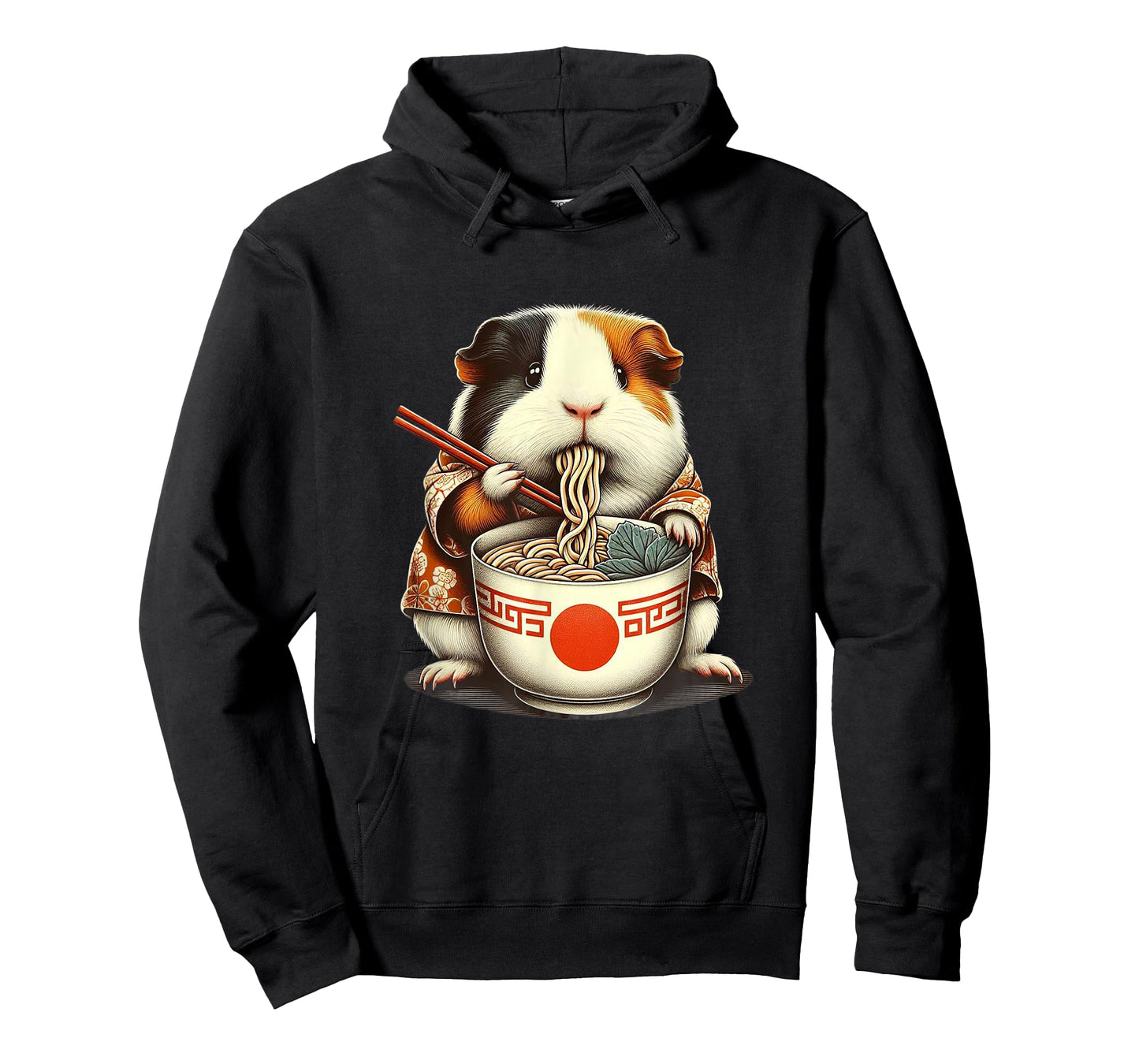 Guinea Pig Ramen Kawaii Neko Japanese Noodles Aesthetic T-Shirt