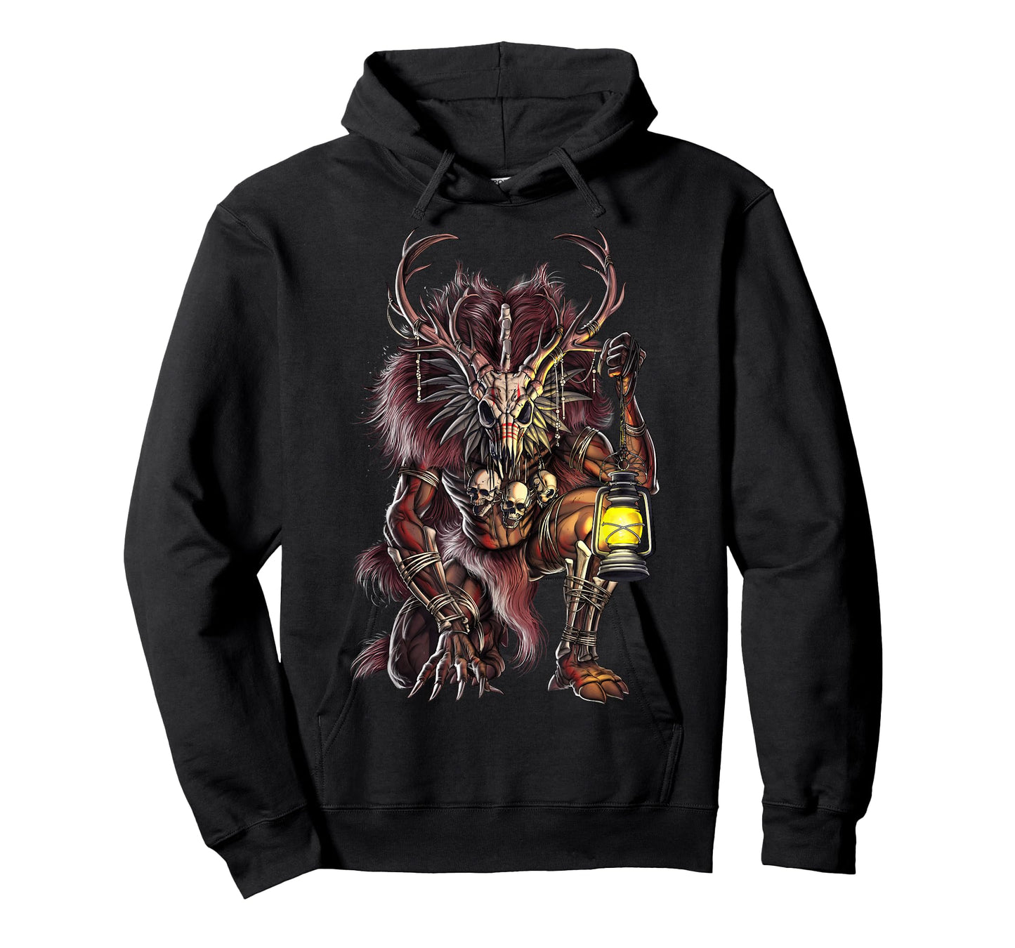 Wendigo Cryptid Creature Horror Cryptozoology Spirit T-Shirt
