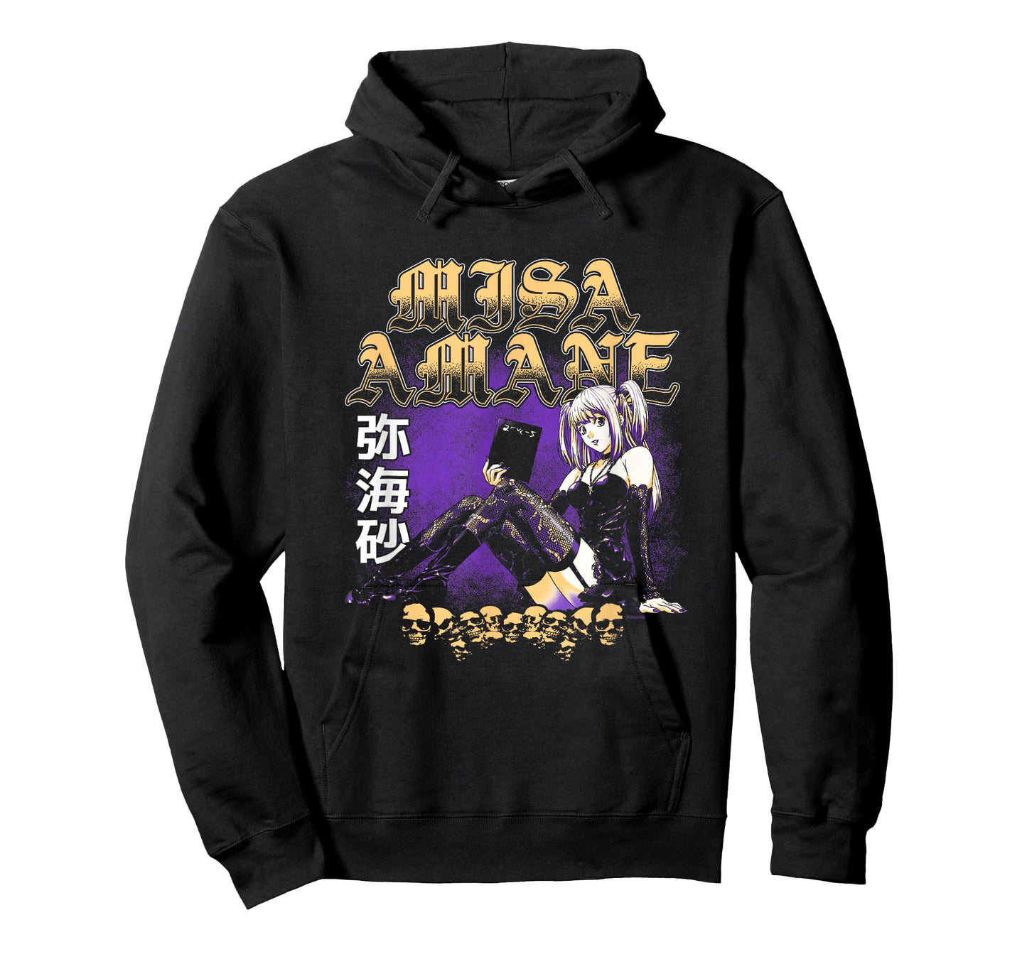 Death Note Misa Amane Old English Text Anime T-Shirt