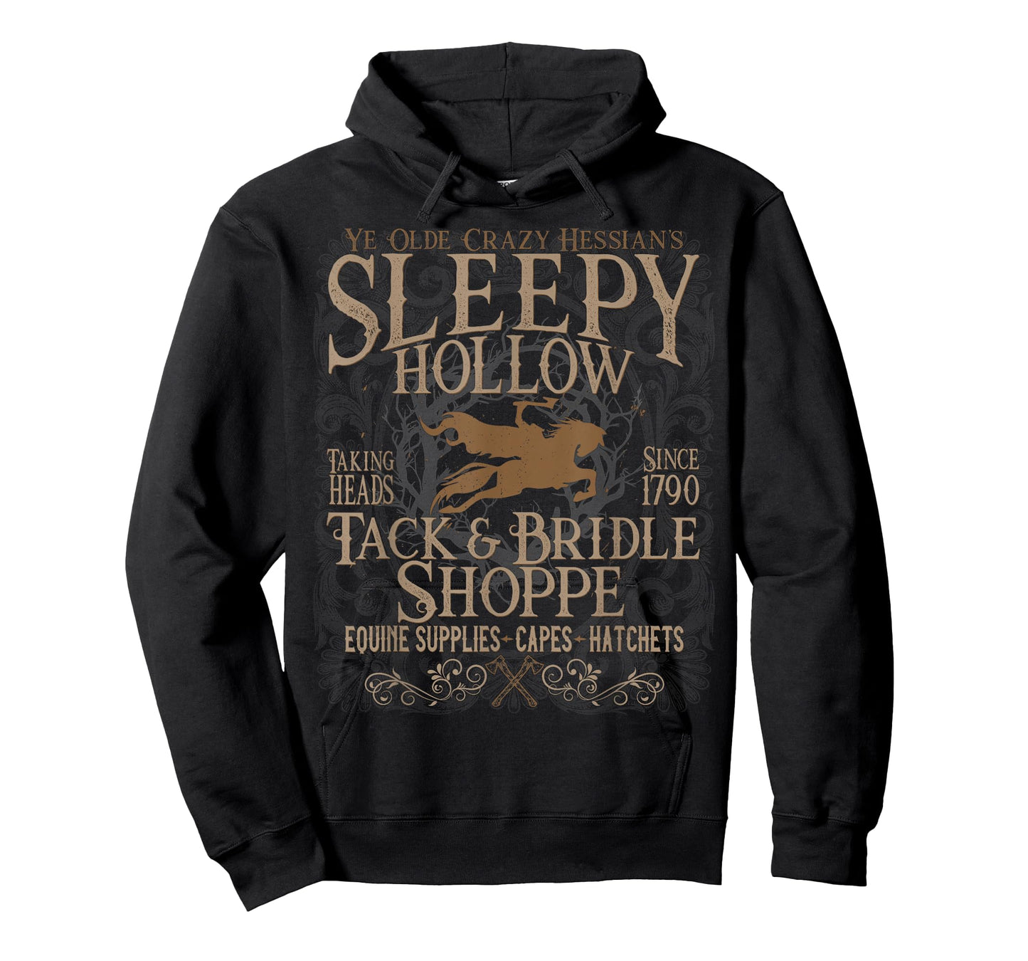 Sleepy Hollow Headless Horseman Funny Halloween T-Shirt