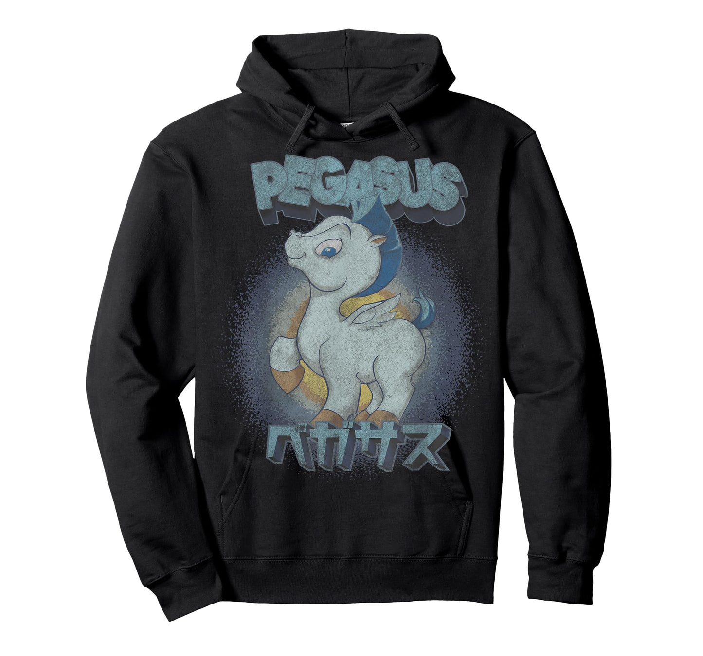 Disney Hercules Pegasus Kanji Portrait T-Shirt