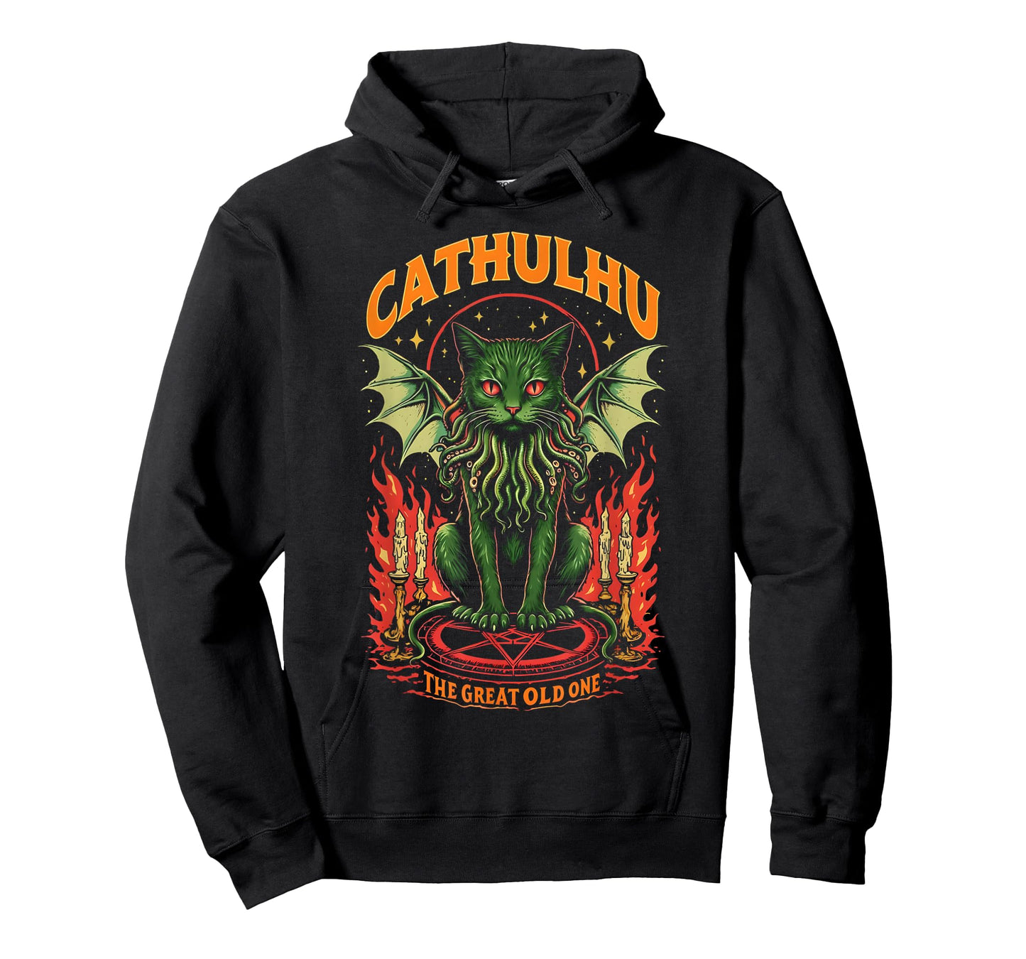 Cathulhu Cosmic Horror Cthulhu Lovecraft Cat T-Shirt