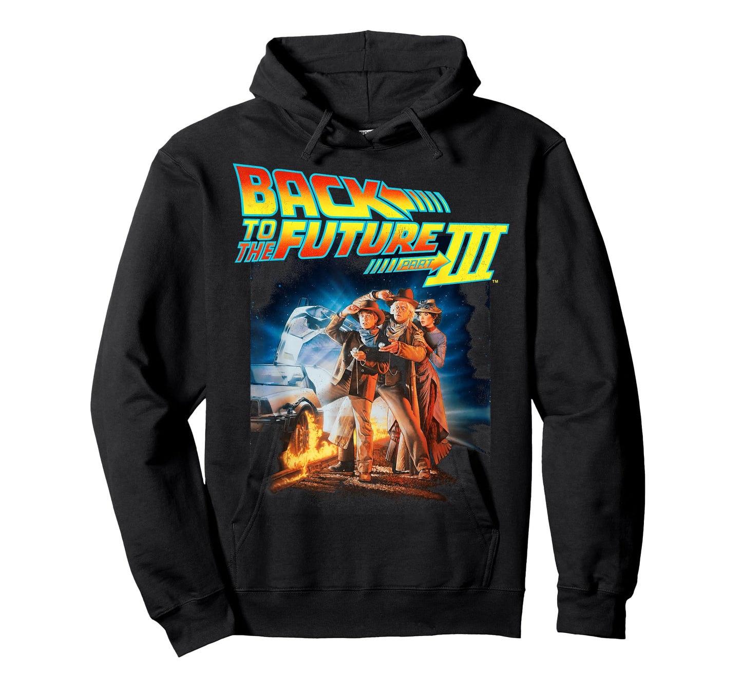 Back to The Future Three Movie Poster T-Shirt