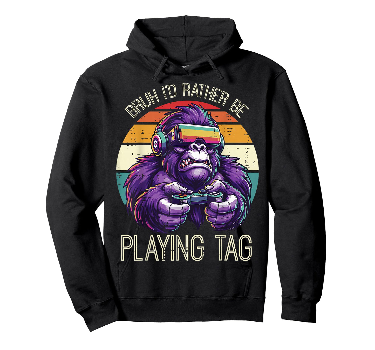 Gaming Bruh Id Rather Play Video Games Gamer Men Boys Kids T-Shirt