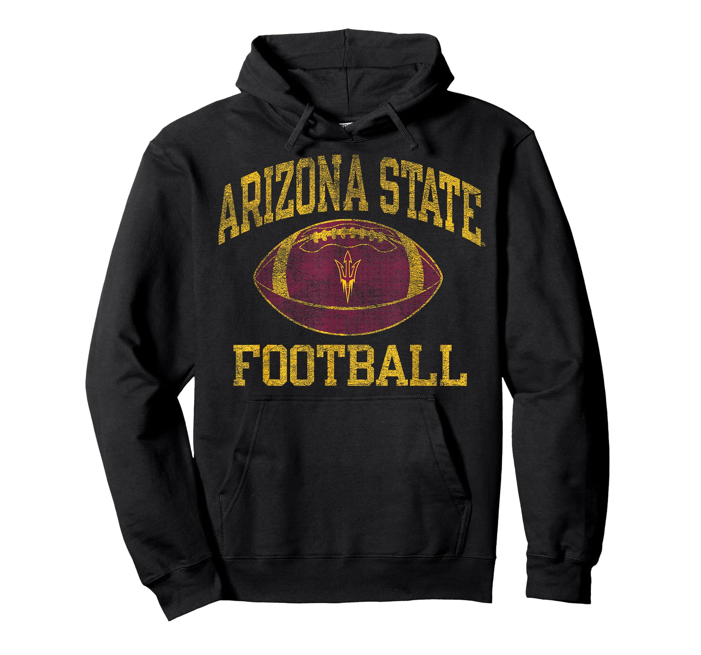 Arizon State Sun Devils Football Intensity Black T-Shirt