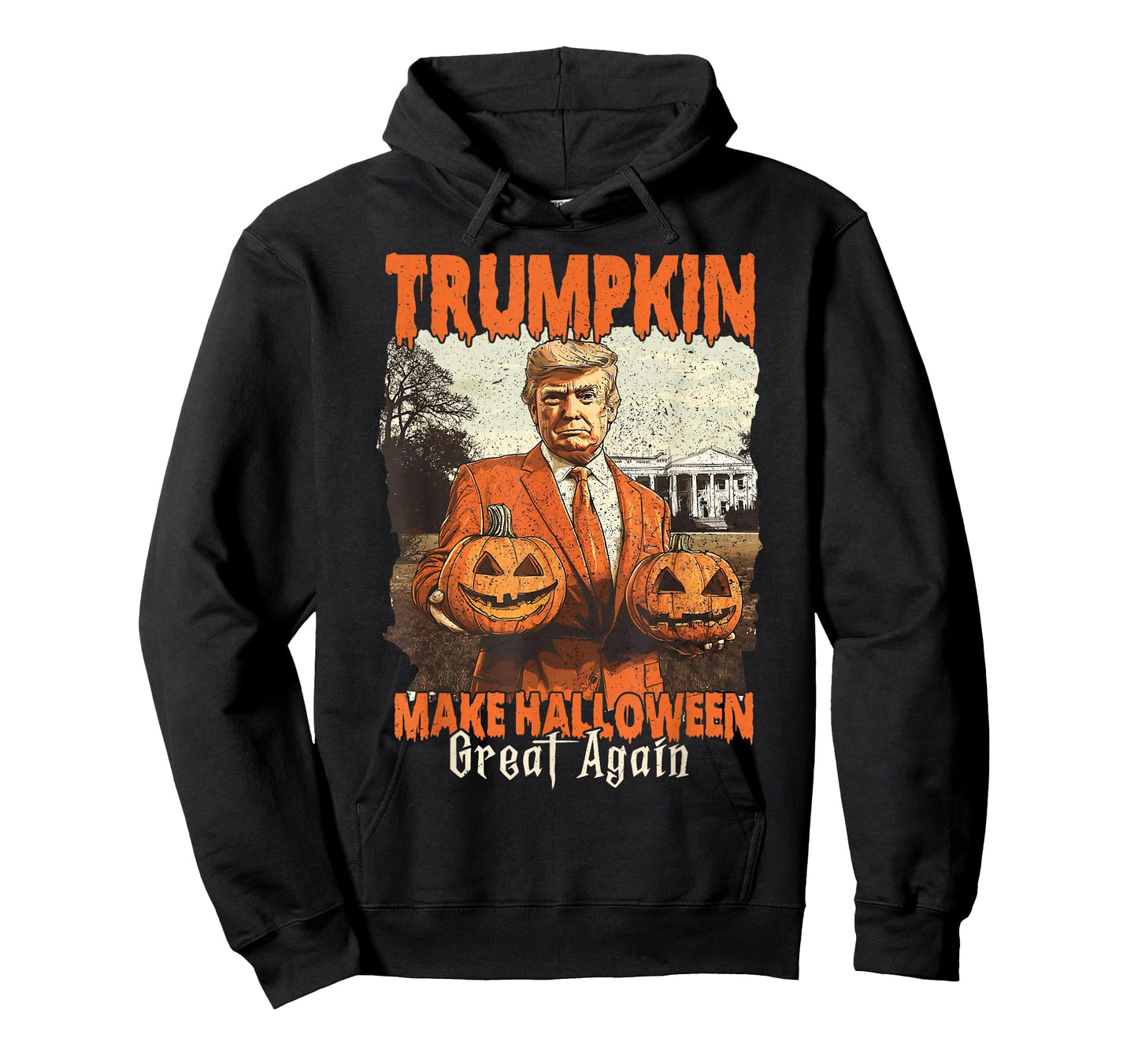 Trumpkin Make Halloween Great Again Funny Jack O Lantern T-Shirt