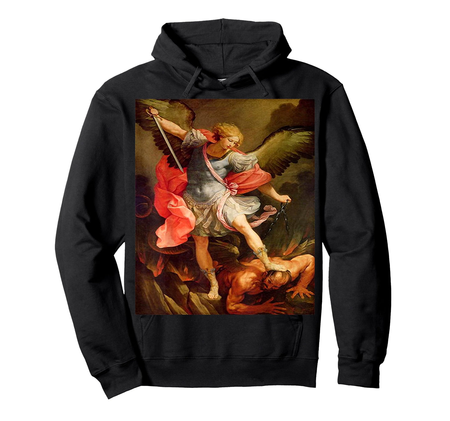 Angels Archangel Michael Defeating Satan Christian Warrior T-Shirt