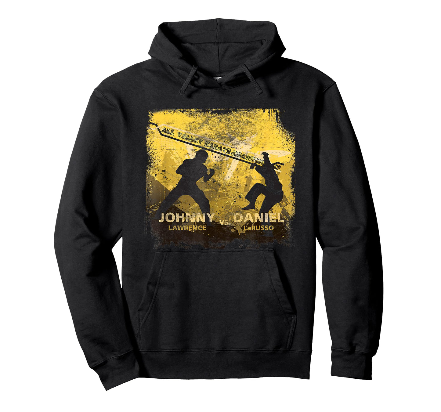 Cobra Kai Johnny vs Daniel All-Valley Karate TV Show T-Shirt