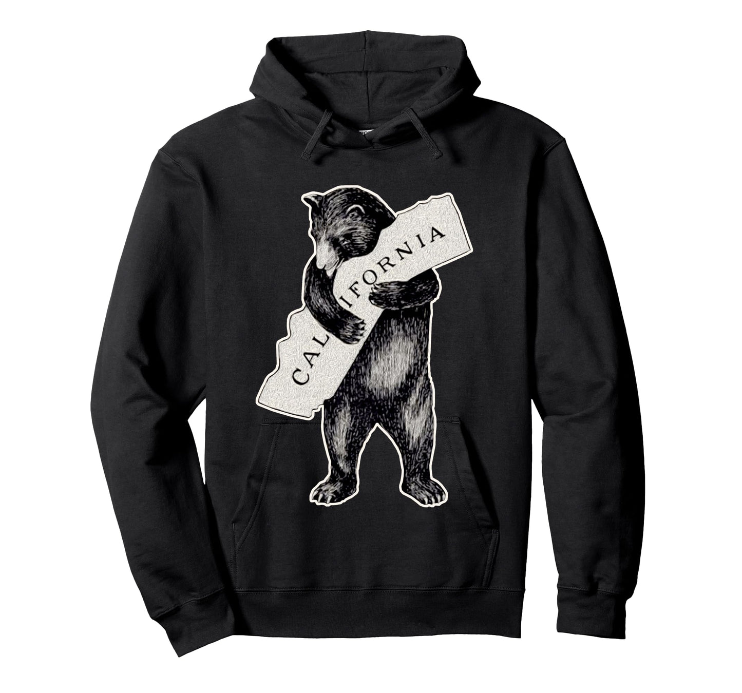 Bear Hug I Love California Shirt Art-Retro Vintage Cali Bear Long Sleeve T-Shirt