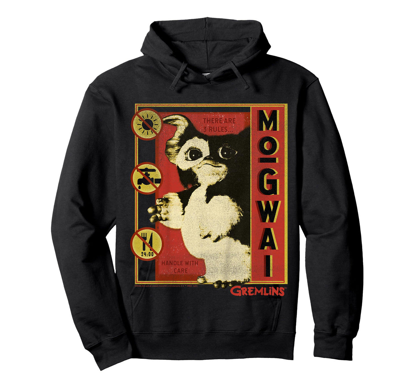 Kids Gremlins Mogwai Three Rules Poster T-Shirt