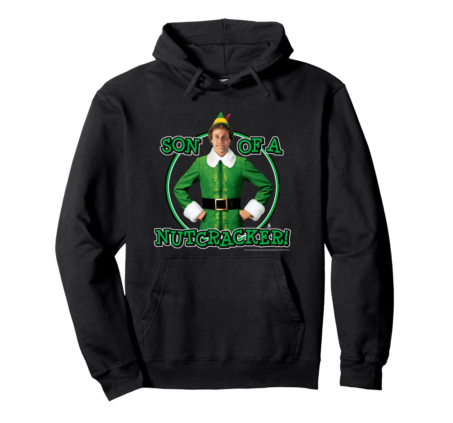 Elf Circle Buddy Son of a Nutcracker Funny Christmas Long Sleeve T-Shirt
