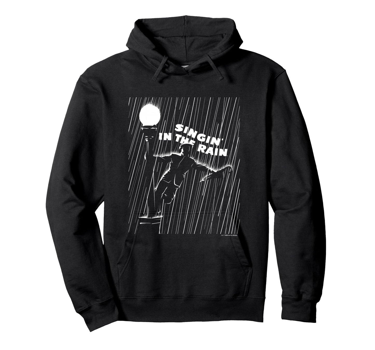 WB100 Singin' in the Rain Classic Movie Poster Long Sleeve T-Shirt