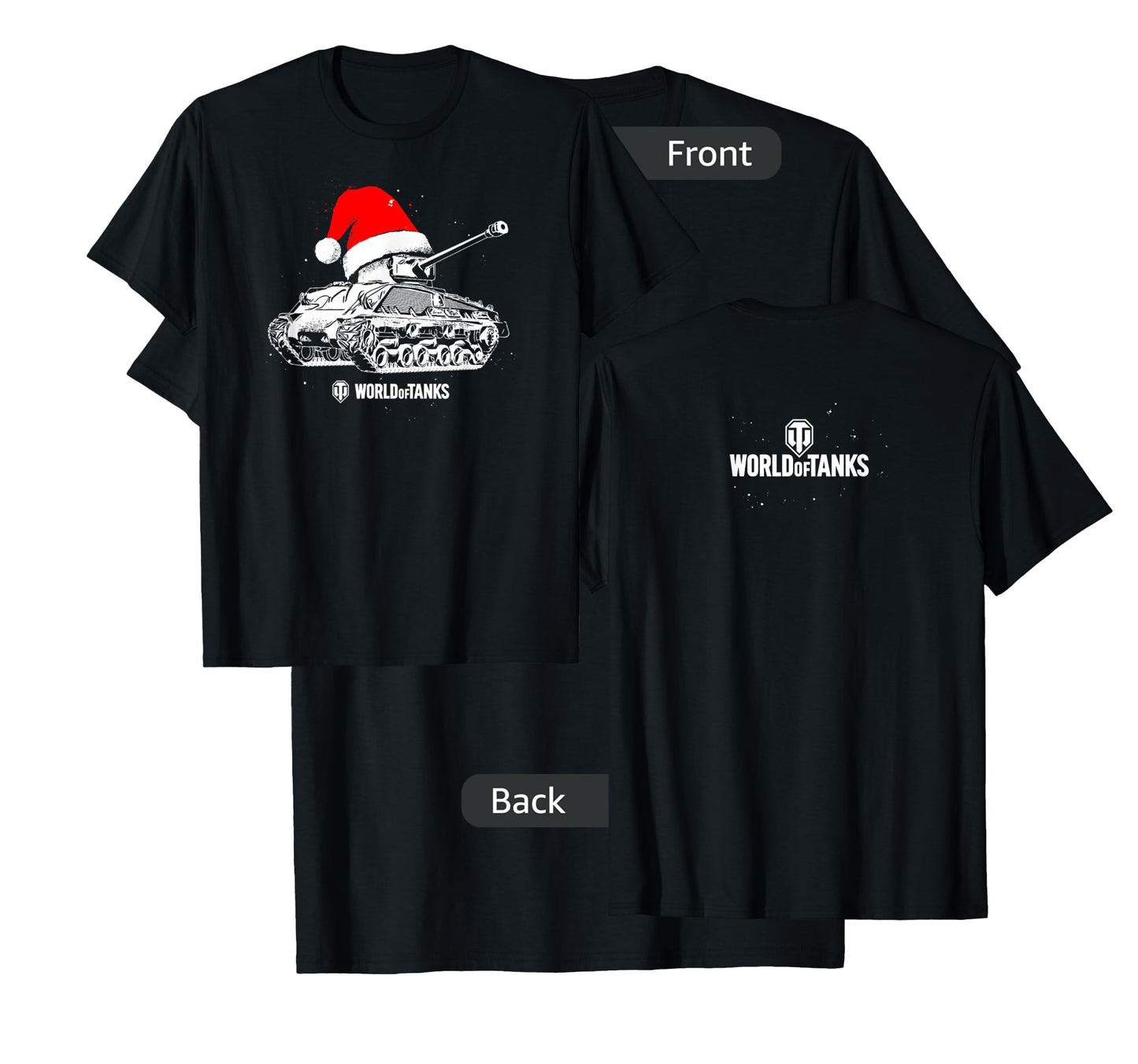 World of Tanks M4A3E8 Sherman with Santa Hat T-Shirt
