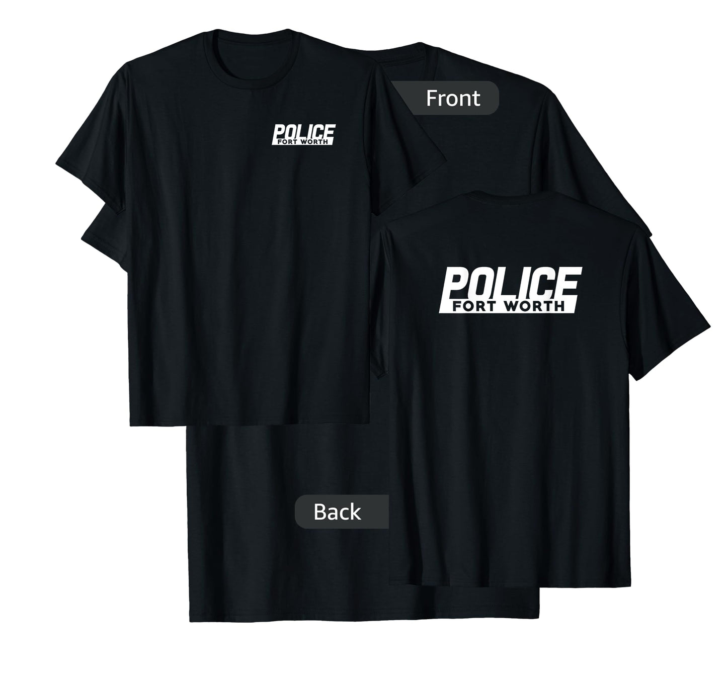 City of Fort Worth Police Officer Texas Policeman T-Shirt