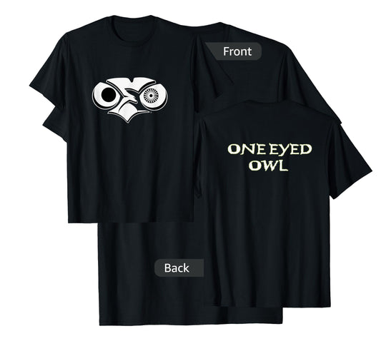 "One Eyed Owl OEO Skull" T-Shirt