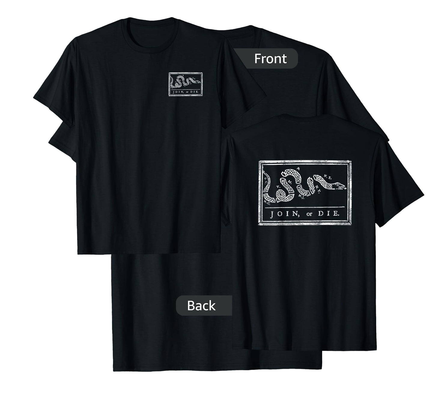 Join or Die Flag Shirt T-Shirt